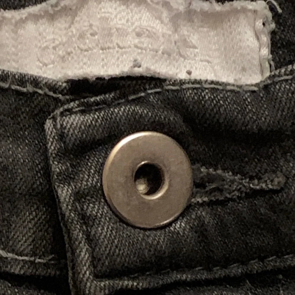 VTG Cacharel Paris Jeans Womens 34 Waist 26 Inseam High Rise Straight Denim 90s - Picture 4 of 9